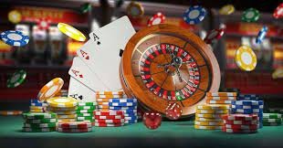 Live roulette table with professional dealer in modern studio